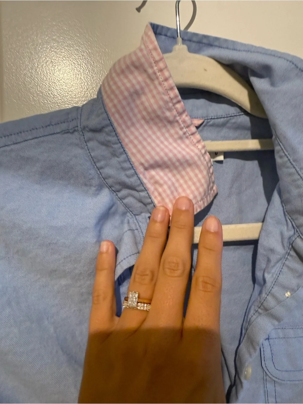 Vineyard Vines Light Blue Button-Front Popover Shirt - Picture 3 of 8